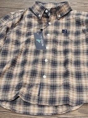 New properly tied Ranch Flannel Jasper  thick and heavy